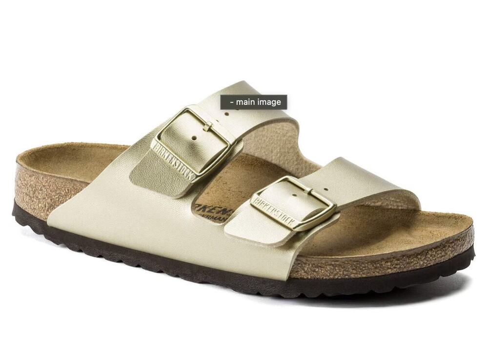 Birkenstock Arizona Birko-Flor Gold EU 38 7/7.5
